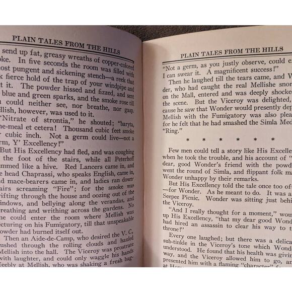 Vintage Rudyard Kipling Story Of Gadsbys & Plain Tales From Hills Punjab Edition - Picture 14 of 15